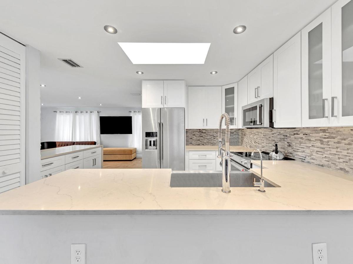 Supervilla - 3Br/2Ba - Pool - Walk To Beach Hollywood Buitenkant foto