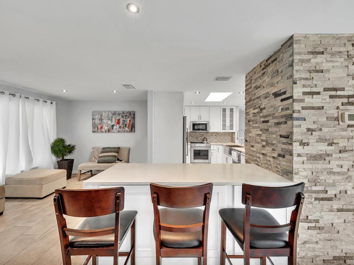 Supervilla - 3Br/2Ba - Pool - Walk To Beach Hollywood Buitenkant foto