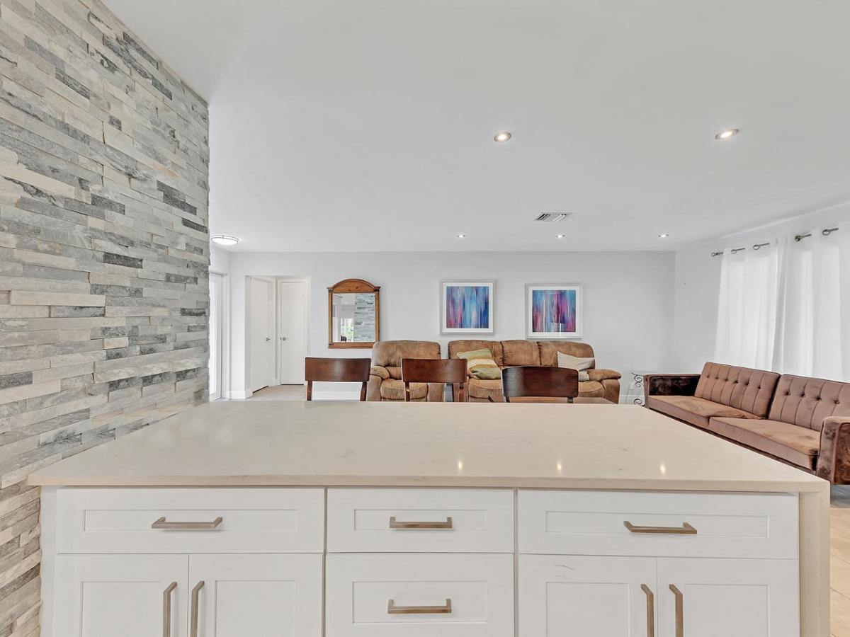Supervilla - 3Br/2Ba - Pool - Walk To Beach Hollywood Buitenkant foto