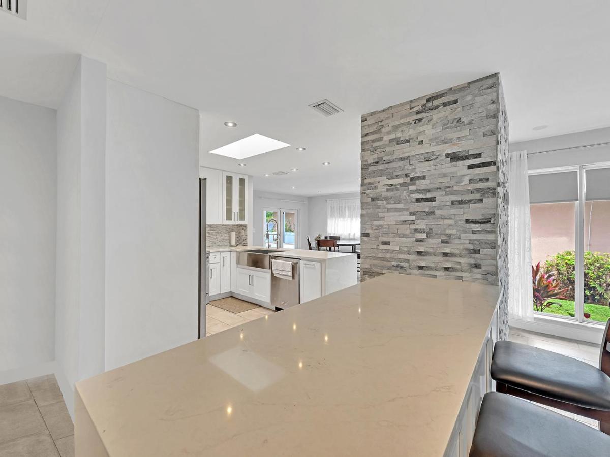 Supervilla - 3Br/2Ba - Pool - Walk To Beach Hollywood Buitenkant foto